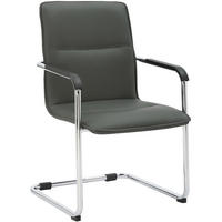 SCHWINGSTUHL Lederlook Grau - Grau, Textil/Metall (57/92/59cm) - CLP