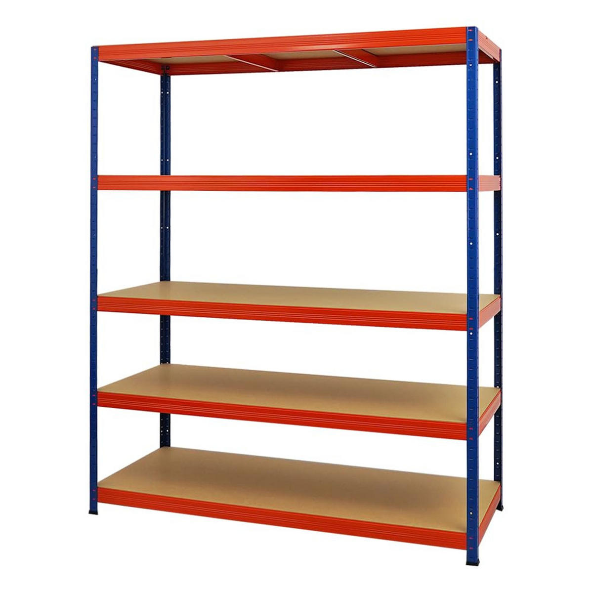 SCHWERLASTREGAL Giant Elephant 180x150x60 cm Fachlast 200 kg Blau-Orange - Orange, Metall (150/180/60cm) - PROREGAL