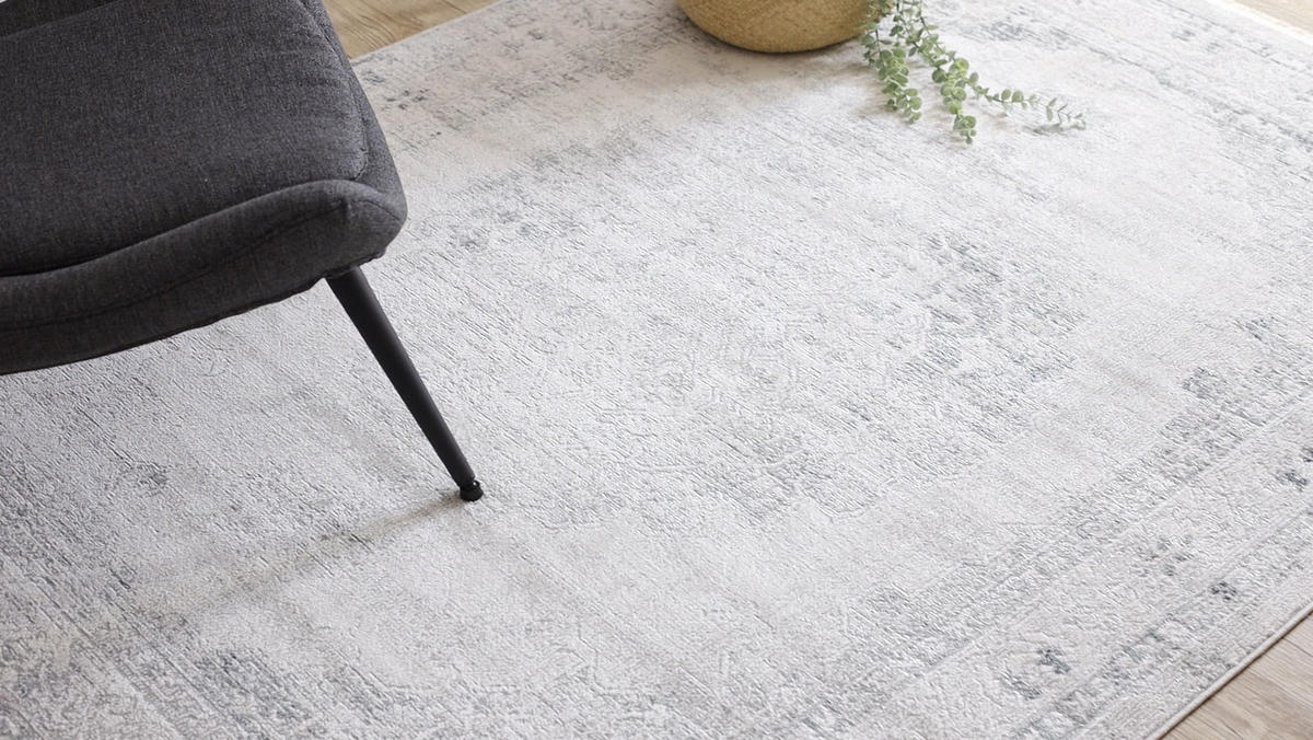 TEPPICH Distin 140/190 cm - Weiß, Textil (140/190cm) - rugsX