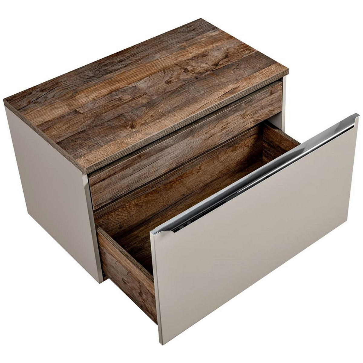 WASCHTISCH Puebla-56 - Beige, Holzwerkstoff (80/64/46cm) - Lomado