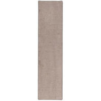 TREND VELOURS LÄUFER TEPPICH JOY - Taupe, Textil (80/200cm) - Snapstyle