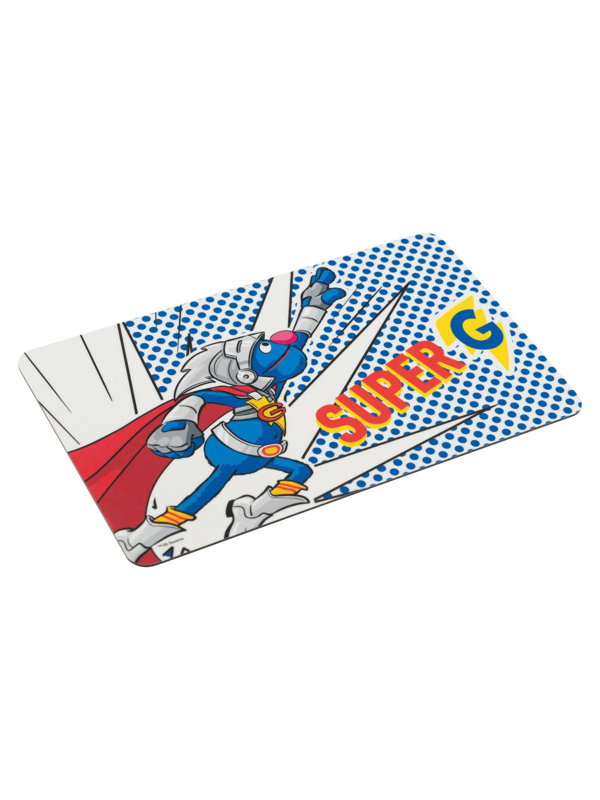 BRETTCHEN Sesamstraße Super Grobi Mehrfarbig 14,5 x 23,5 cm - Multicolor, Kunststoff (14.5/23.5cm) - United Labels