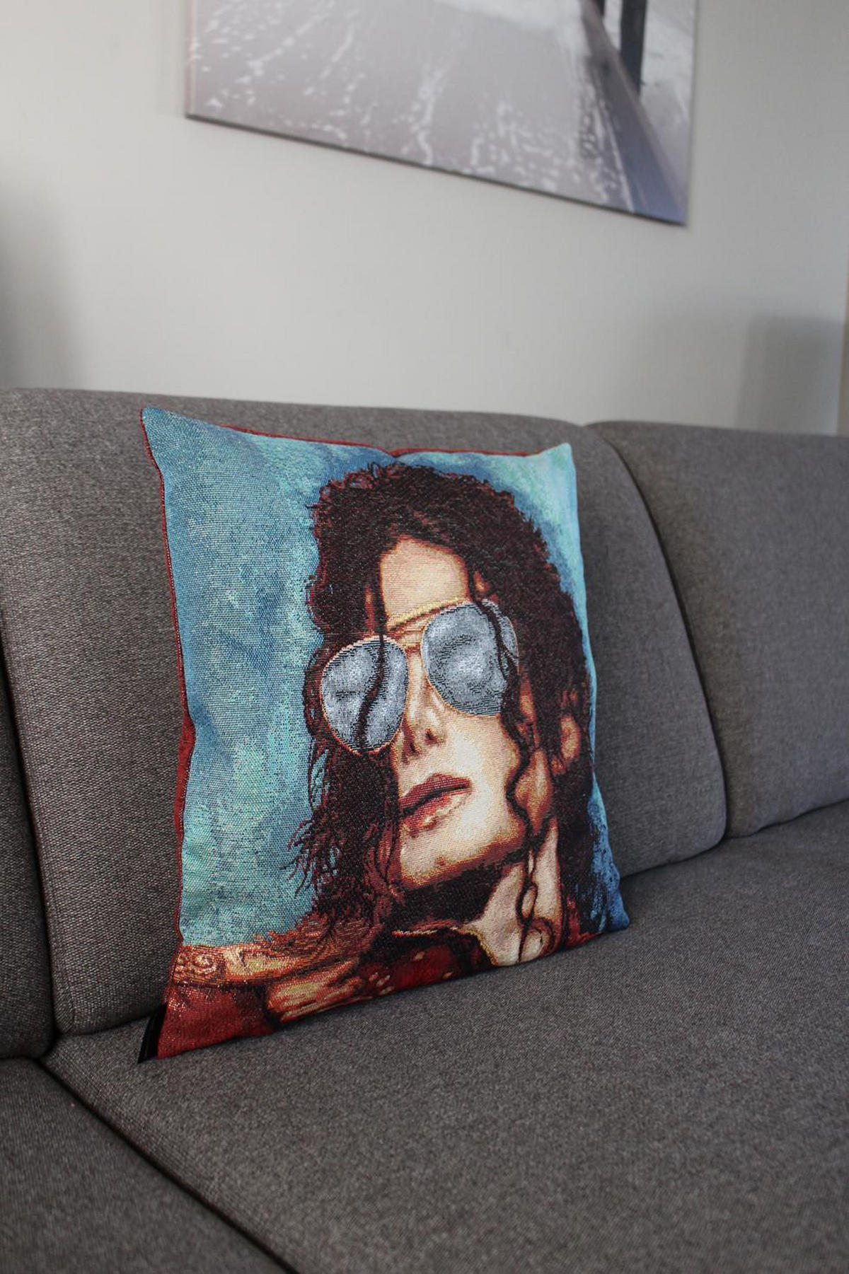 KISSENHÜLLE STARS - Multicolor, Textil (45/45cm) - Yve! decoration