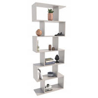 BÜCHEREGAL BASK MAX Kaschmir 76,4/28/210 cm - Kaschmir, Holzwerkstoff (76.4/210/28cm) - Matkam Möbel
