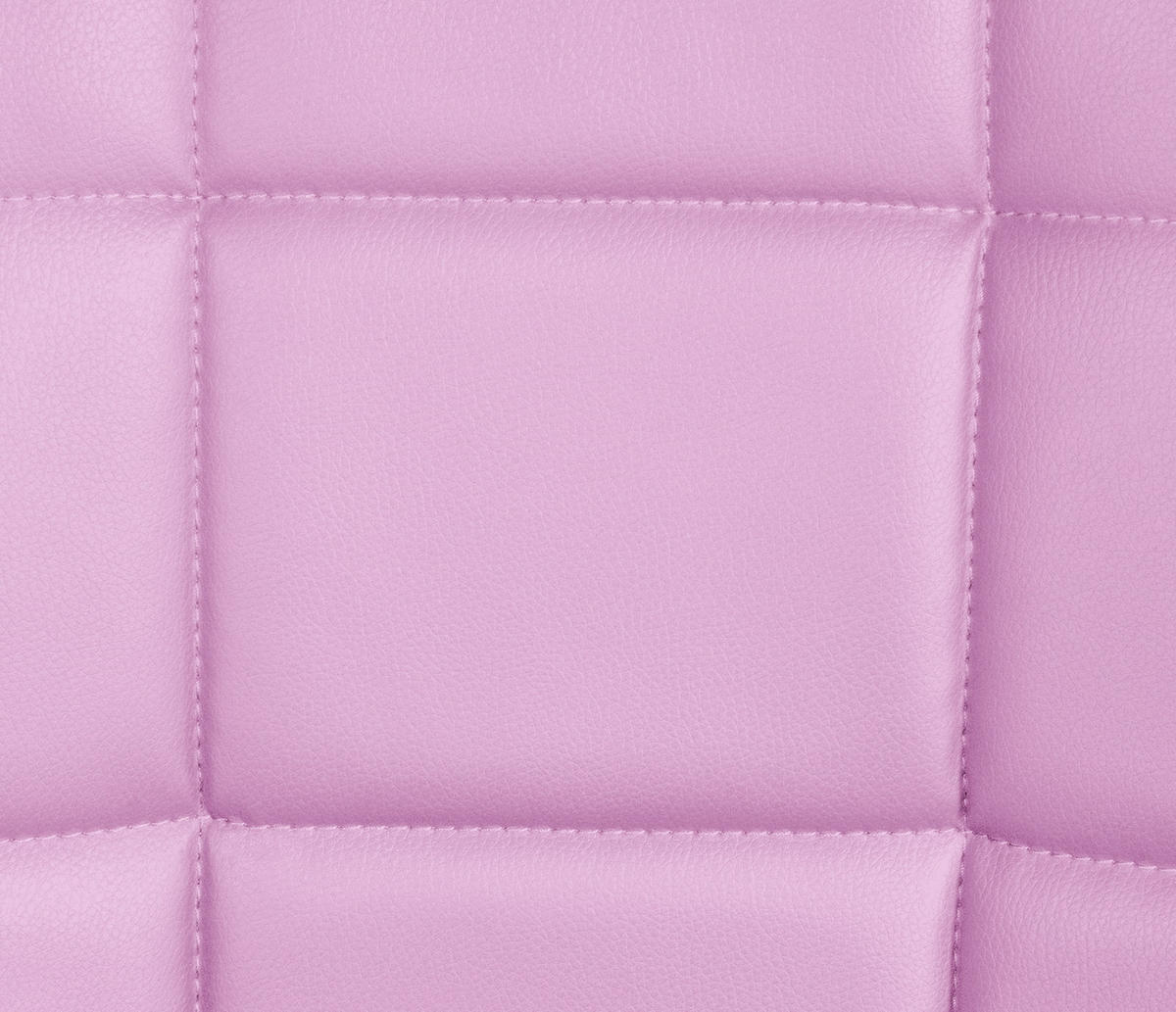 STUHL 2er Set Lederlook pink - Pink/Schwarz, Textil/Metall (46/82/52cm) - CLP