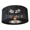 DECKENLEUCHTEN Diro - Schwarz, Metall (45/45/26cm) - Urban Interiors