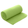 FLEECEDECKE grün 130/160 cm Kettelrand Anti-Pilling - Grün, Textil (130/160cm) - wometo