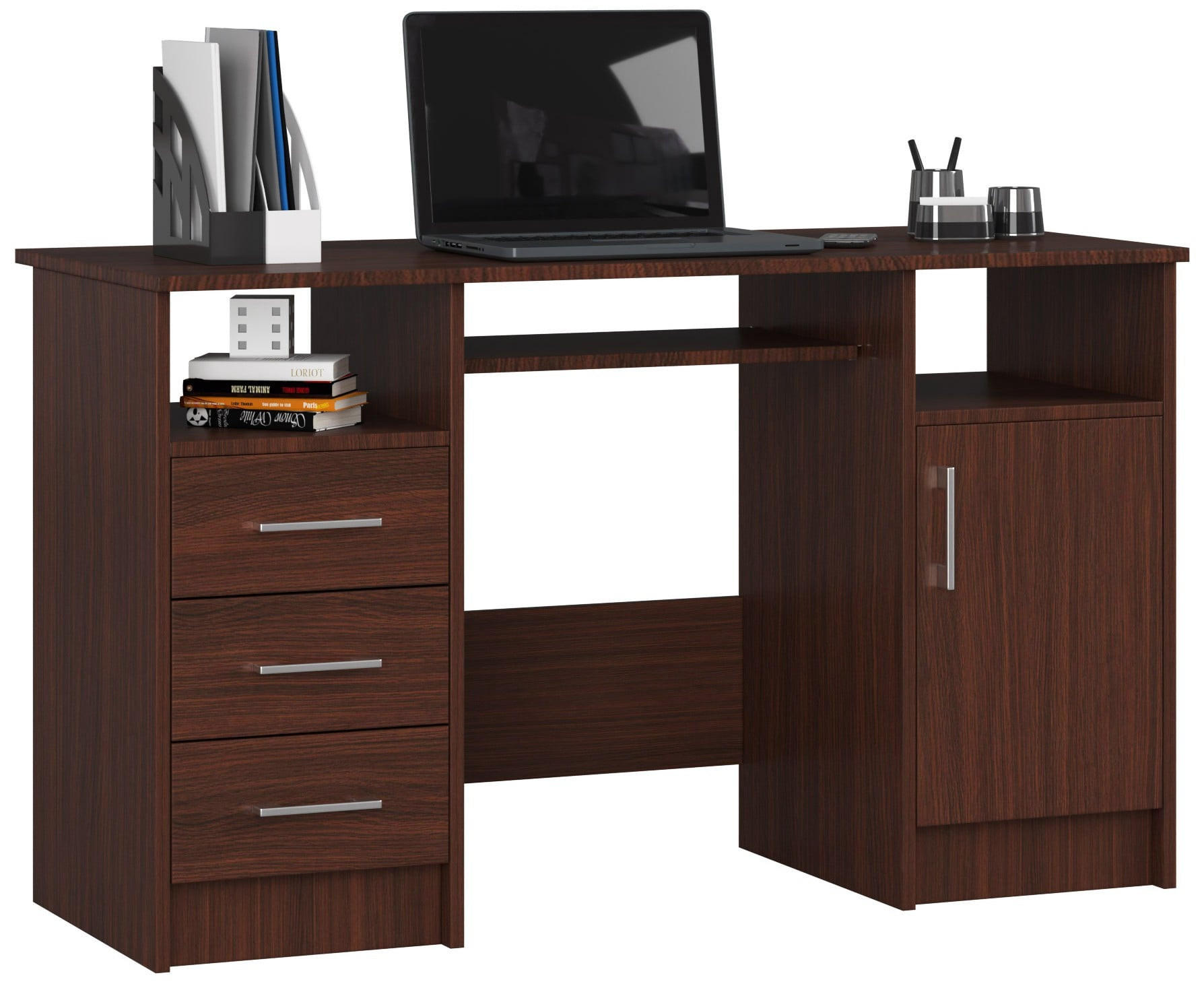 RAUMHIRSCH FURNITURE PSACÍ STŮL Tmavě hnědý 74/124/52