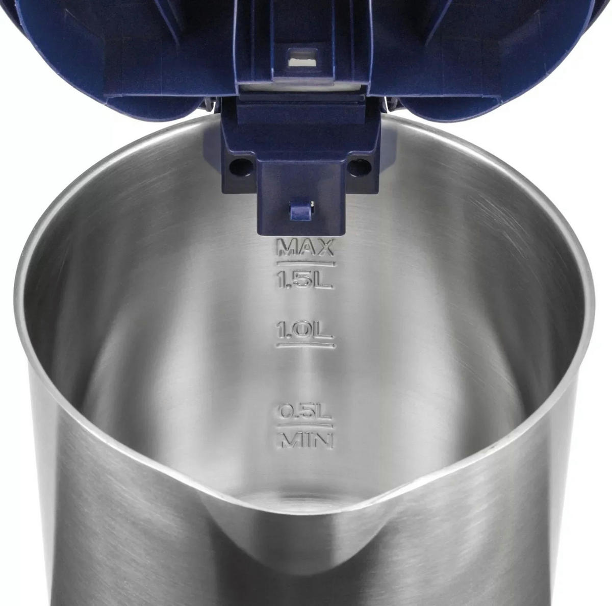 WASSERKOCHER Edition Blue, 1,5 L, Edelstahl - Edelstahlfarben, Metall (22.5/47/58cm) - Westfalia