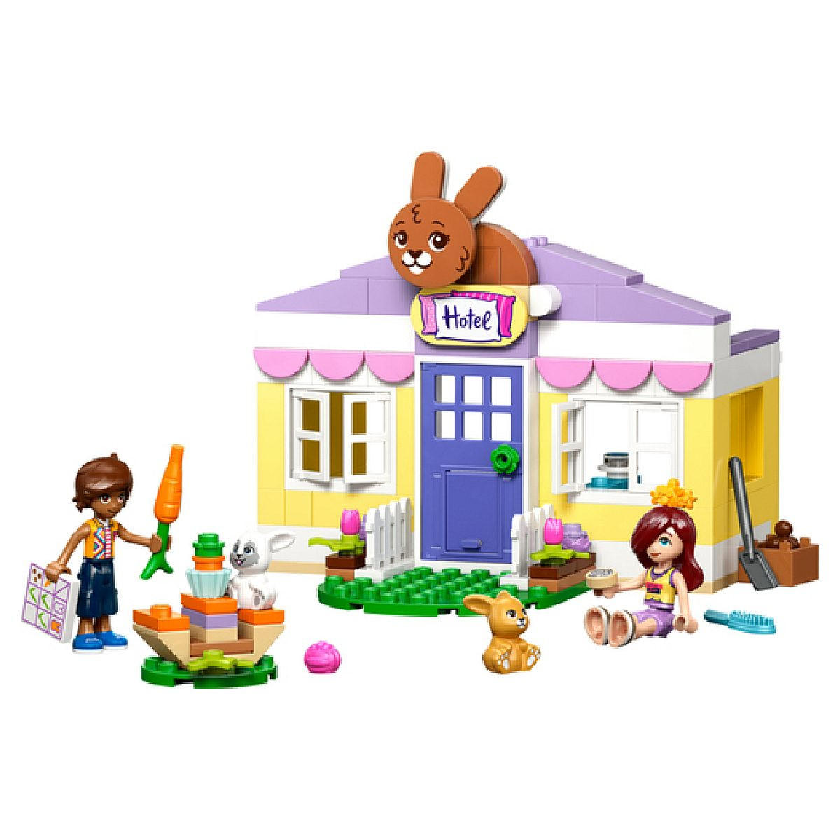 KLEMMBAUSTEINE Friends Heartlake City Hasenhotel - Blau, Kunststoff (19.1/4.6/26.2cm) - Lego