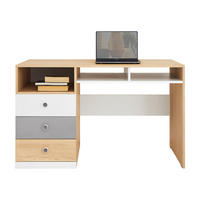 SCHREIBTISCH Pixel PX8 - Eichefarben/Weiß, Holzwerkstoff (55/125/76cm)