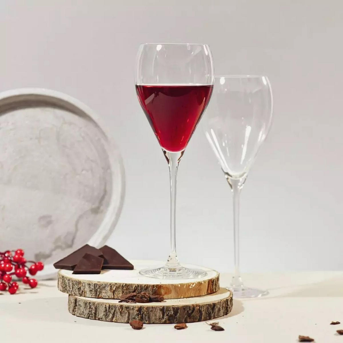 ROTWEINGLÄSER, 4er-Set, 480 ml - Transparent, Glas (0.48L) - Krosno Glass