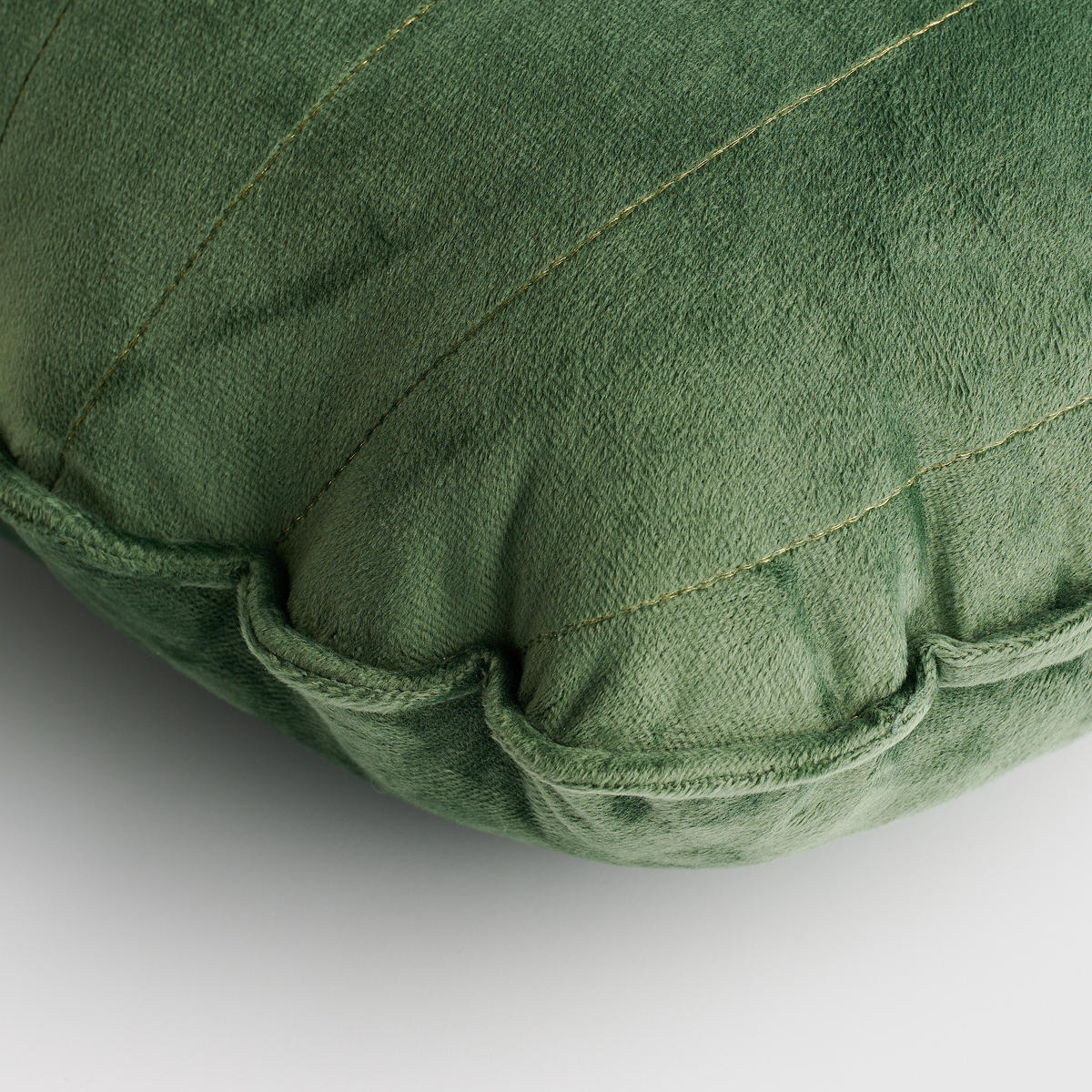 DEKOKISSEN Zuccare - Dunkelgrün, Textil (40.5/15/28cm) - home&you