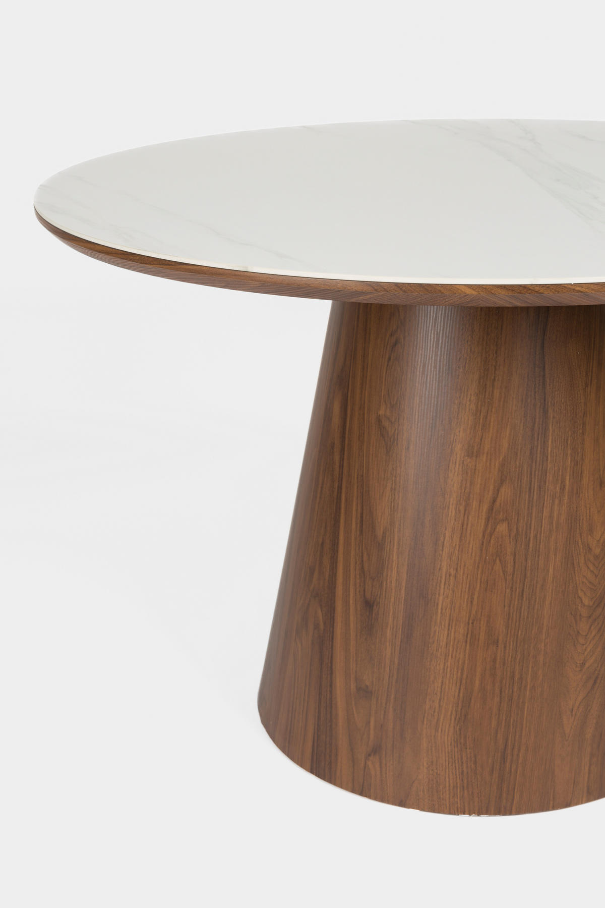 ESSTISCH Almira - Braun - 115/115/77 cm - Braun, Stein (115/115/77cm) - Novel