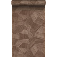 TAPETE 3D-Muster 53 cm x 10.05 m - Braun, Papier (53/1000cm) - Origin Wallcoverings