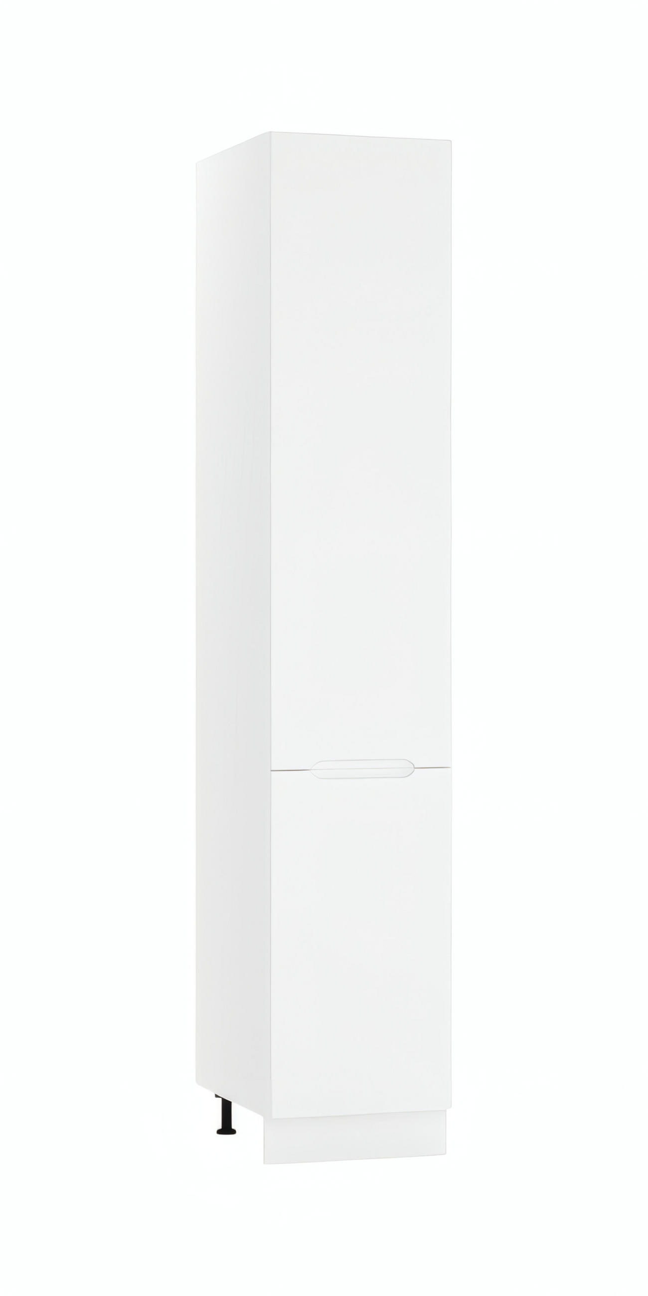 HOCHSCHRANK D40SŁ P/L - Zivora - Praktische Aufbewahrungseinheit - Weiß, Holz (40/213.3/56cm) - ROYAL24_MARKT