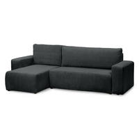 ECKSOFA Kingi Anthrazit - Anthrazit, Textil (244/142cm)