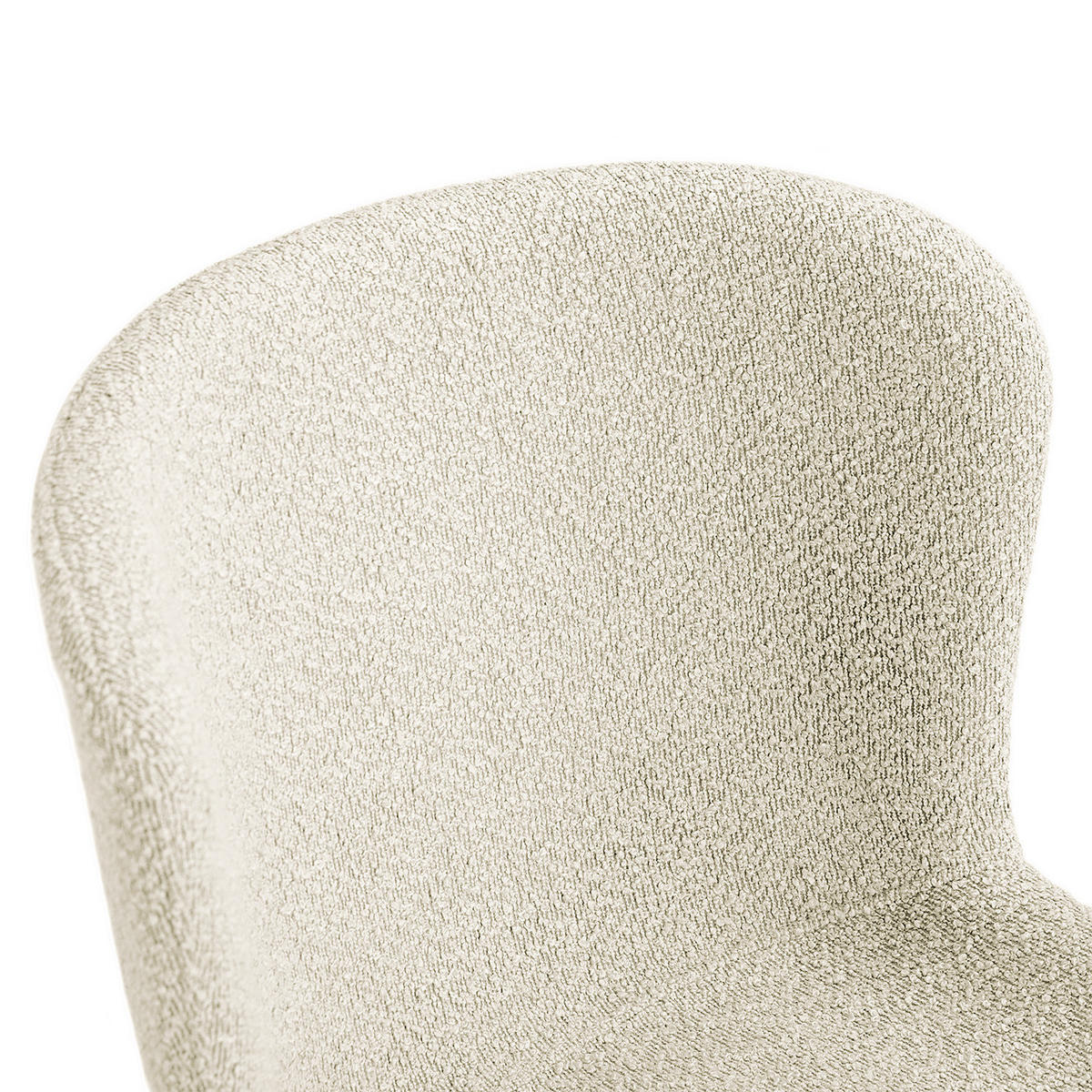 POLSTERSTUHL - 2er-Set - Schwarz/Grau, Textil/Metall (52/79/49cm) - home24