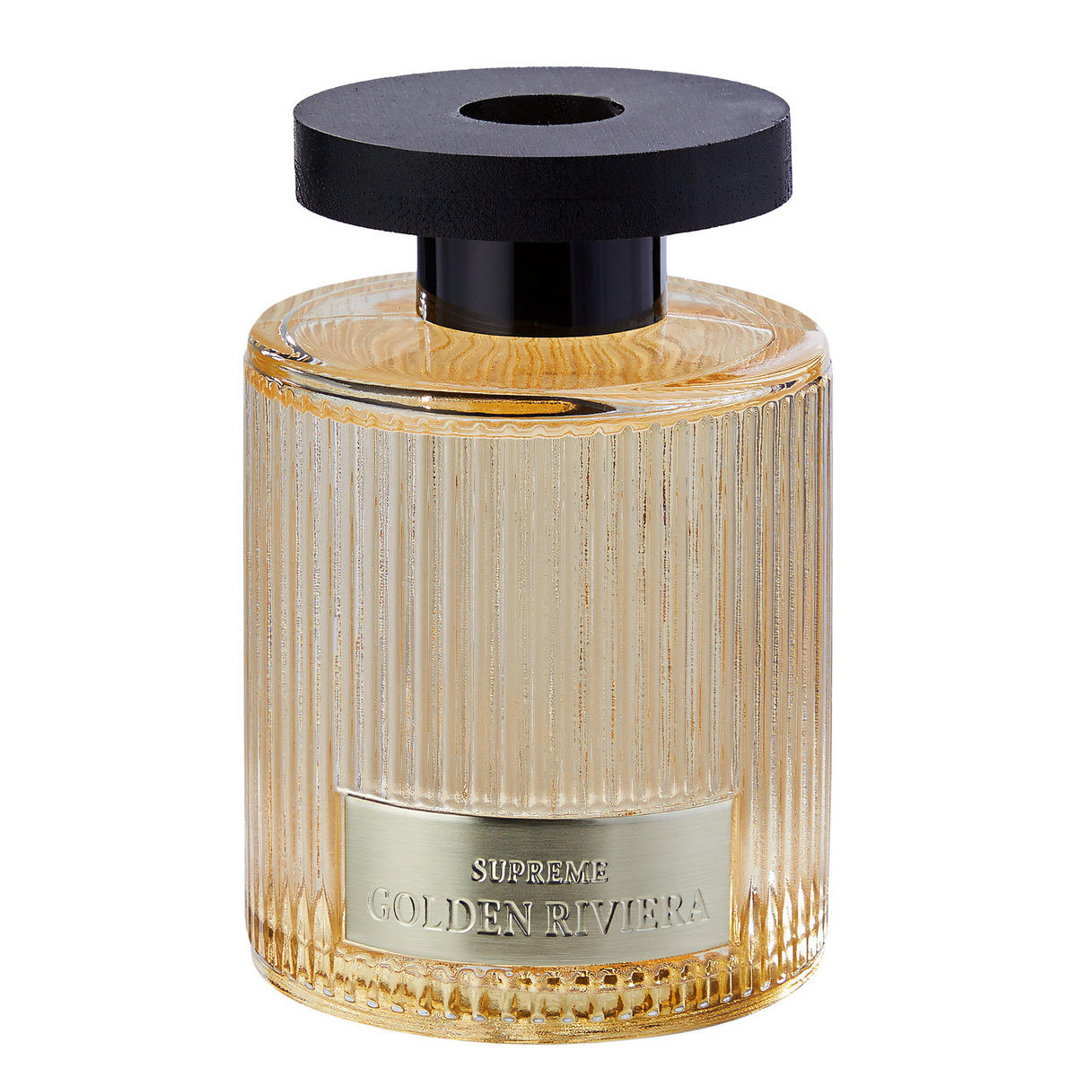 RAUMDUFT Supreme Golden Riviera - Beige, Glas/Naturmaterialen (7/11/7cm) - Butlers