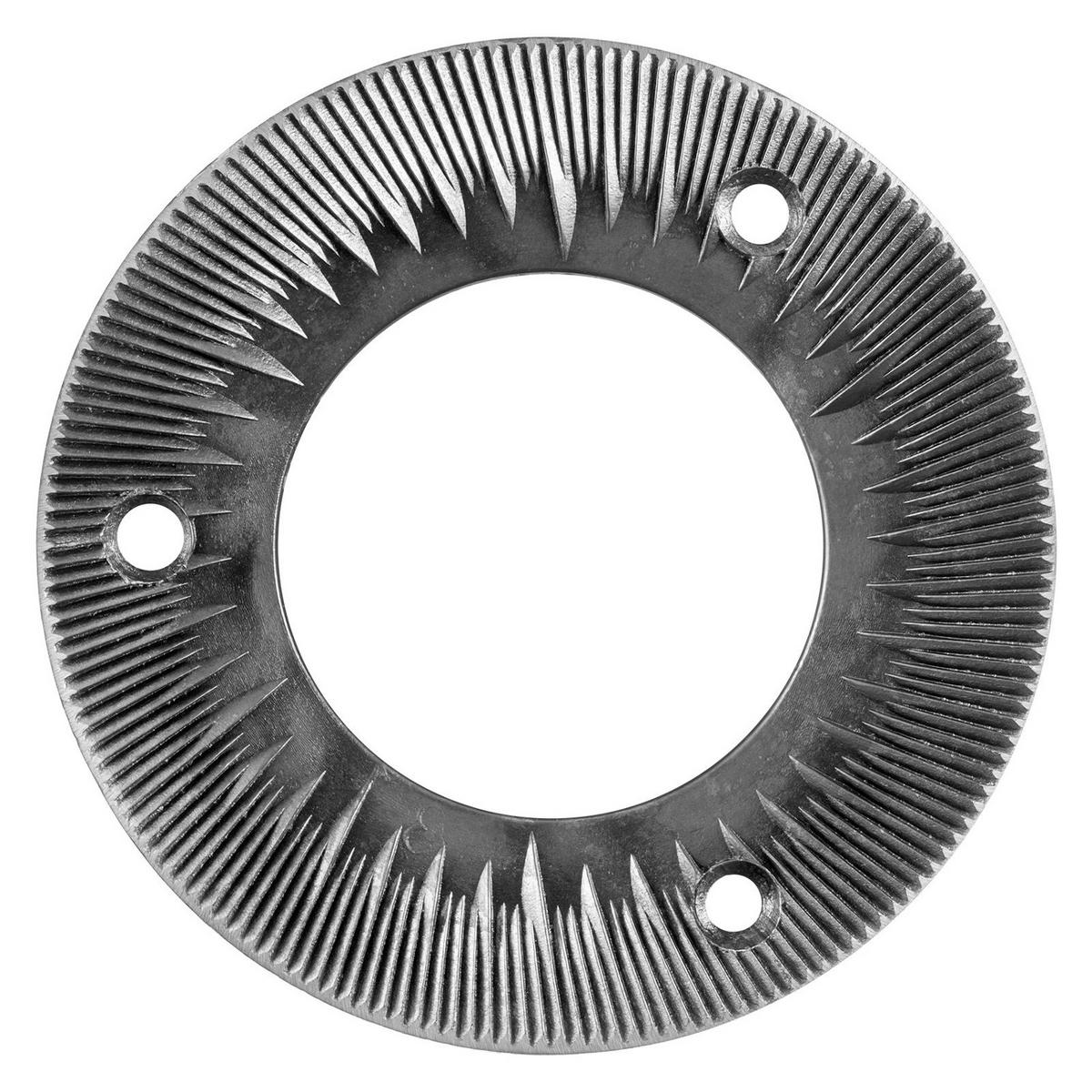 GETREIDEMUHLE 2 Stück Ersatzmahlscheiben, für elektrische und Gewürzmühlen - Silberfarben, Metall (18/6.01/18cm) - Rolipo