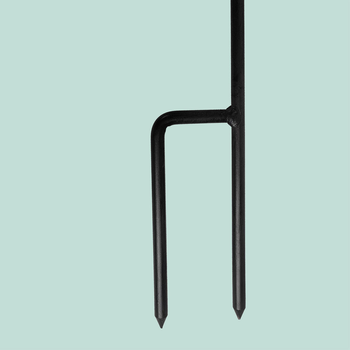 KŔMIDLO vtákov - hnedá, kov (15.5/110/15.5cm) - Relaxdays