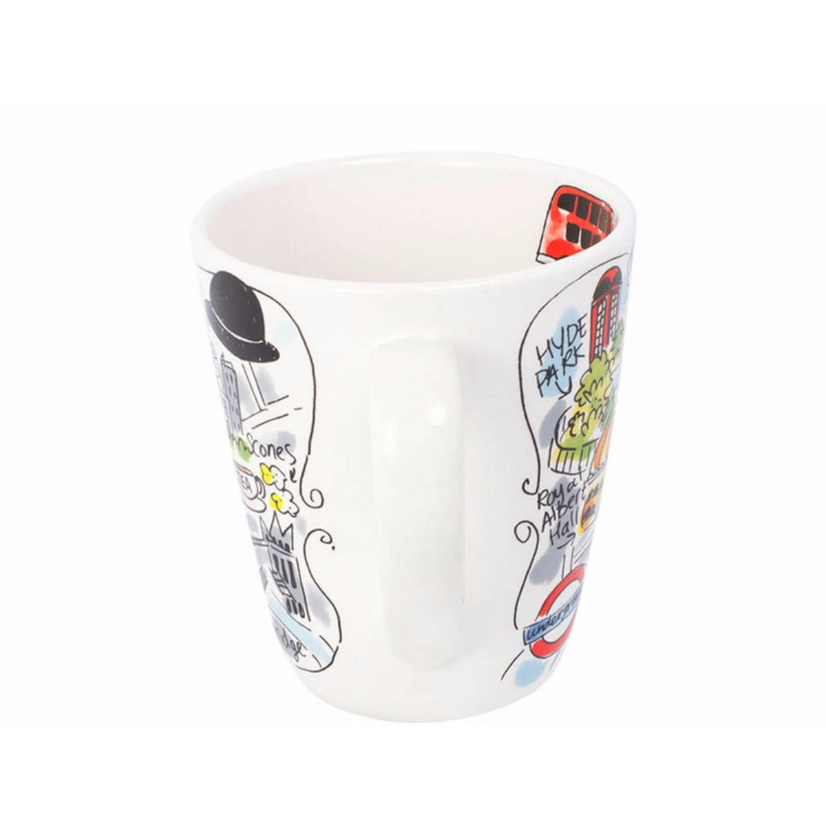 BECHER London in Bunt - 350 ml - Multicolor, Keramik (0.35L) - Blond Amsterdam