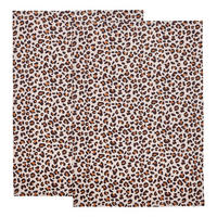 KÜCHENTUCH (2er-Set) Vegas Stripes Leo - Schwarz, Textil (50/70cm) - Butlers