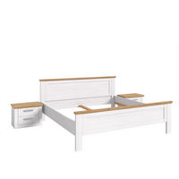 BETTANLAGE VERONA (B/H/T: ca. 301/90/209 cm) in Sibiu Lärche Nachbildung/Sibiu Lärche Nachbildung - Lärchefarben, Holzwerkstoff - Homes & Jones