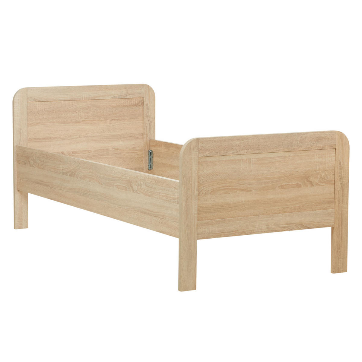 HOLZBETT Seniorenbett 90/200 Natur - Braun, Holz (90/200cm) - Homestyle4u