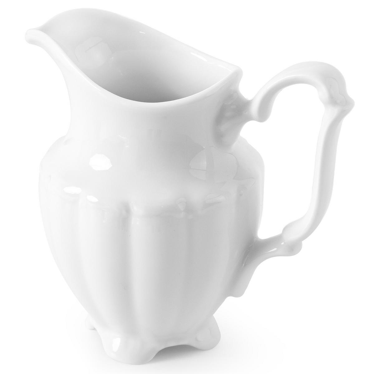 MILCHKÄNNCHEN Chodziez MARIA TERESA - Weiß, Keramik (0.3L) - KONSIMO®