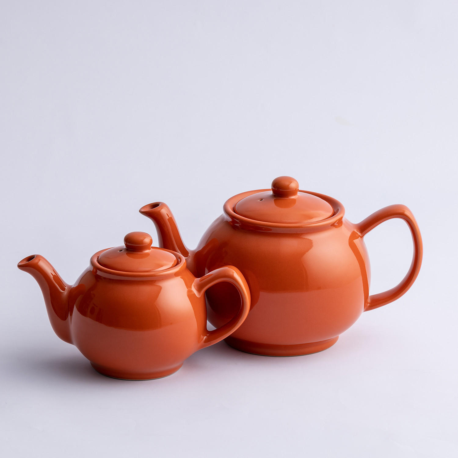 TEEKANNE, glänzend orange, für 6 Tassen - Orange, Keramik (1.1L) - Price & Kensington
