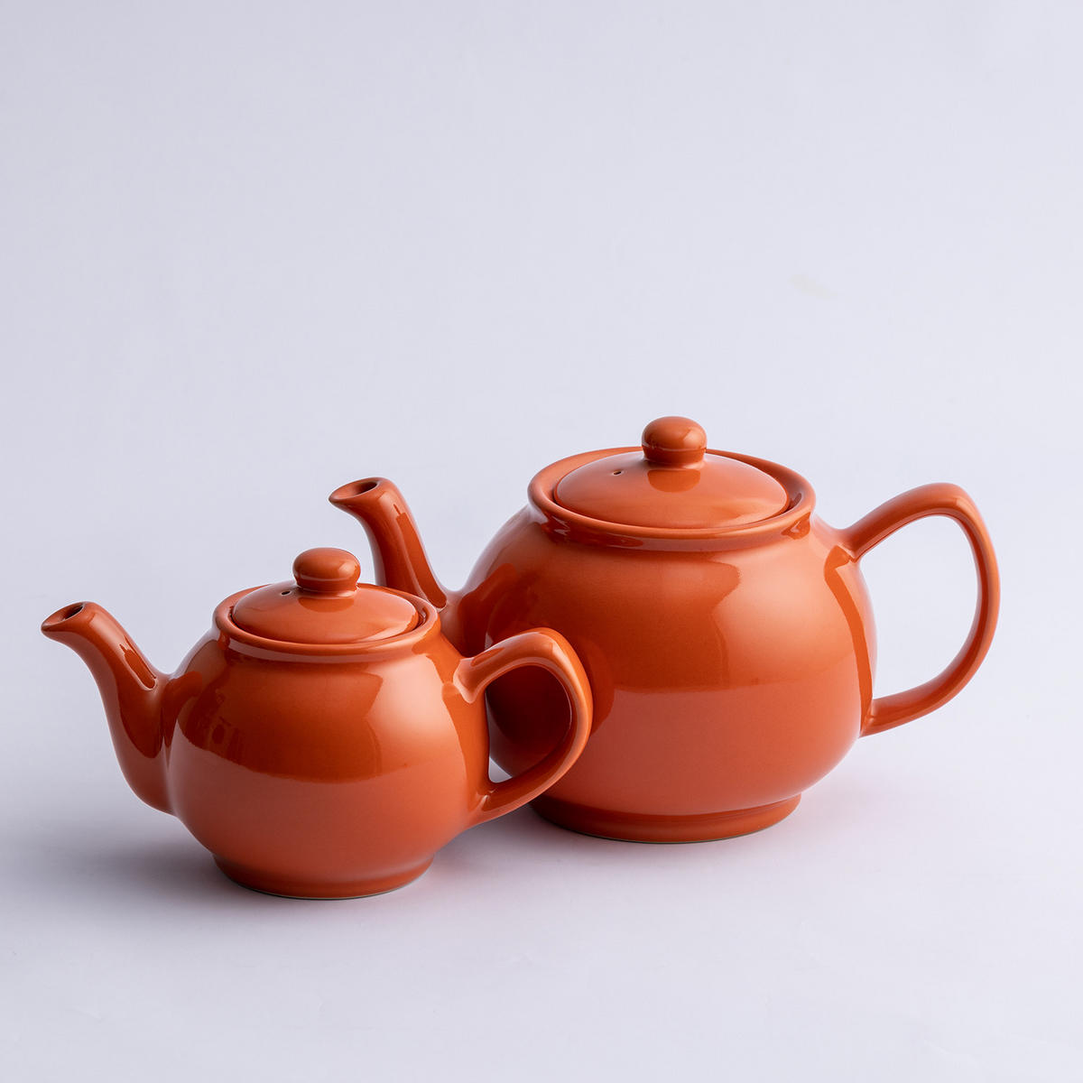 TEEKANNE, glänzend orange, für 6 Tassen - Orange, Keramik (1.1L) - Price & Kensington