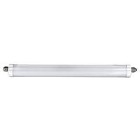 LED DECKENLEUCHTE Wannenleuchte Weiß - Weiß, Kunststoff (120/6.5/5.8cm)