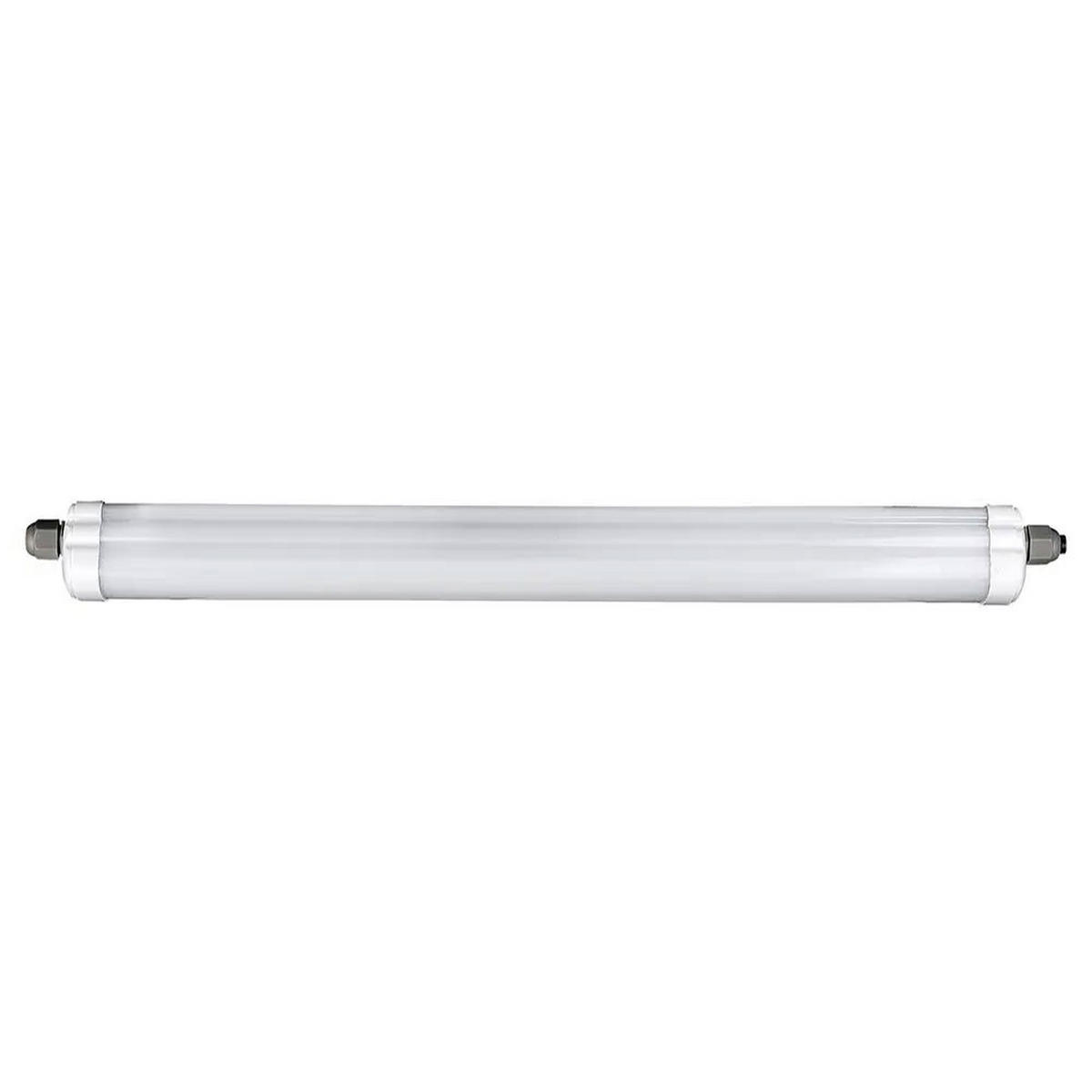 LED DECKENLEUCHTE Wannenleuchte Weiß - Weiß, Kunststoff (120/6.5/5.8cm)