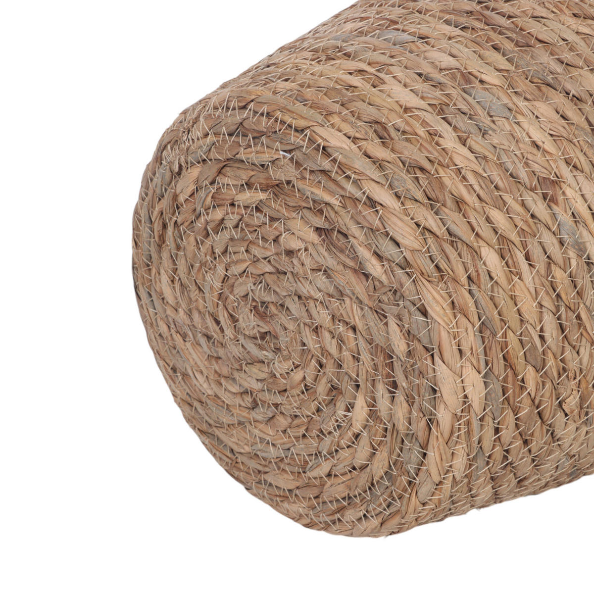 3XBLUMENTOPF - Hellbraun, Kunststoff/Textil (23cm) - Relaxdays