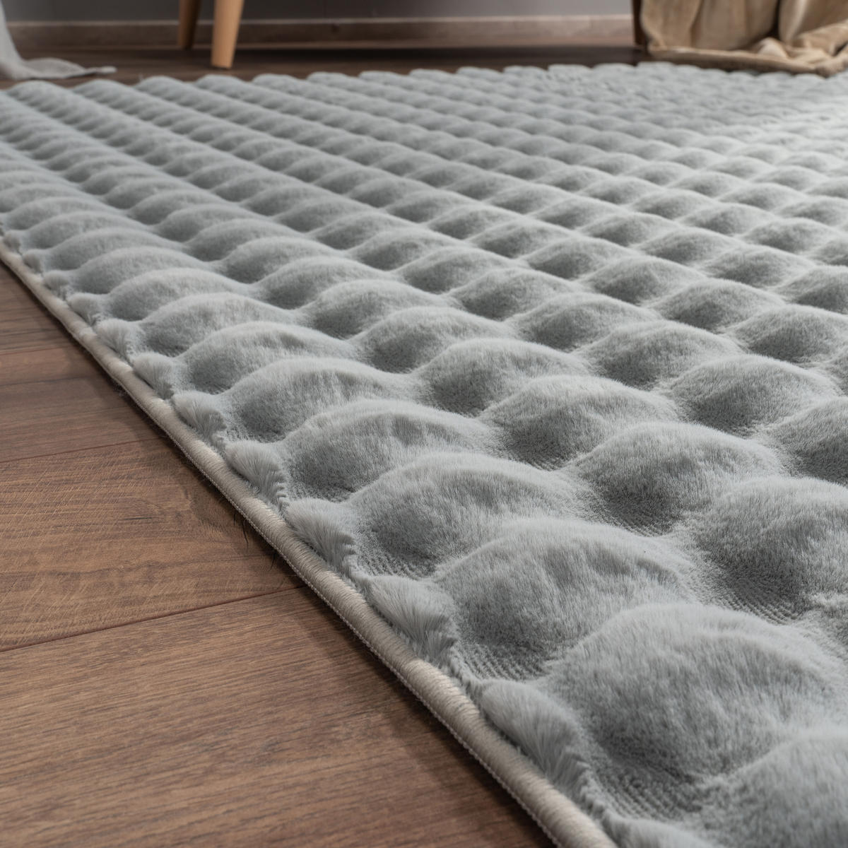 HOCHFLORTEPPICH 160/220 cm Arnheim 741 - Grau, Textil (160/220cm) - Paco Home