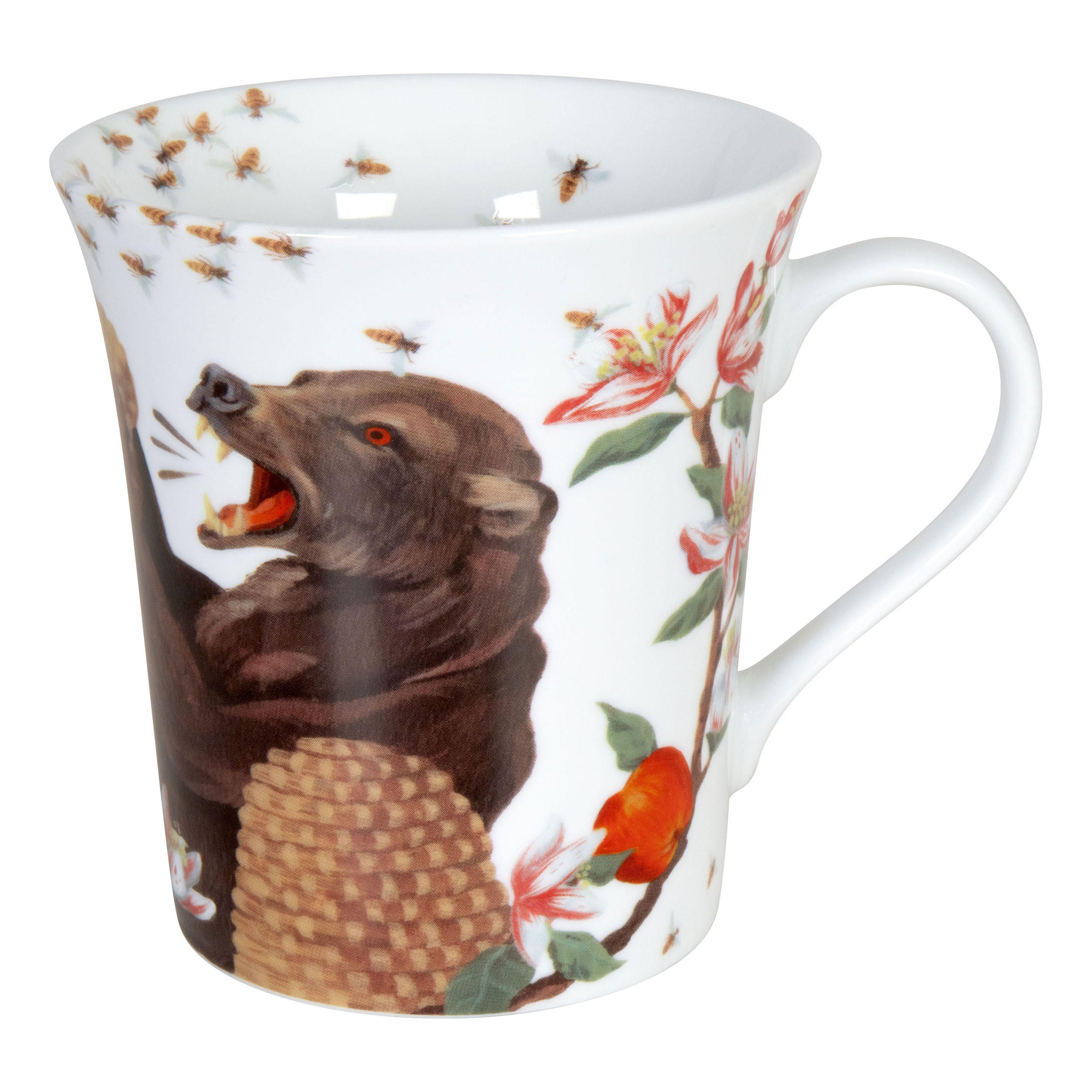 KAFFEEBECHER Design Megan de Vos Bears and Bees - Naturfarben, Keramik (0.31L) - Könitz