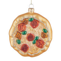 BAUMANHÄNGER Hang On Pizza - Goldfarben, Glas (10/12/2.4cm) - Butlers