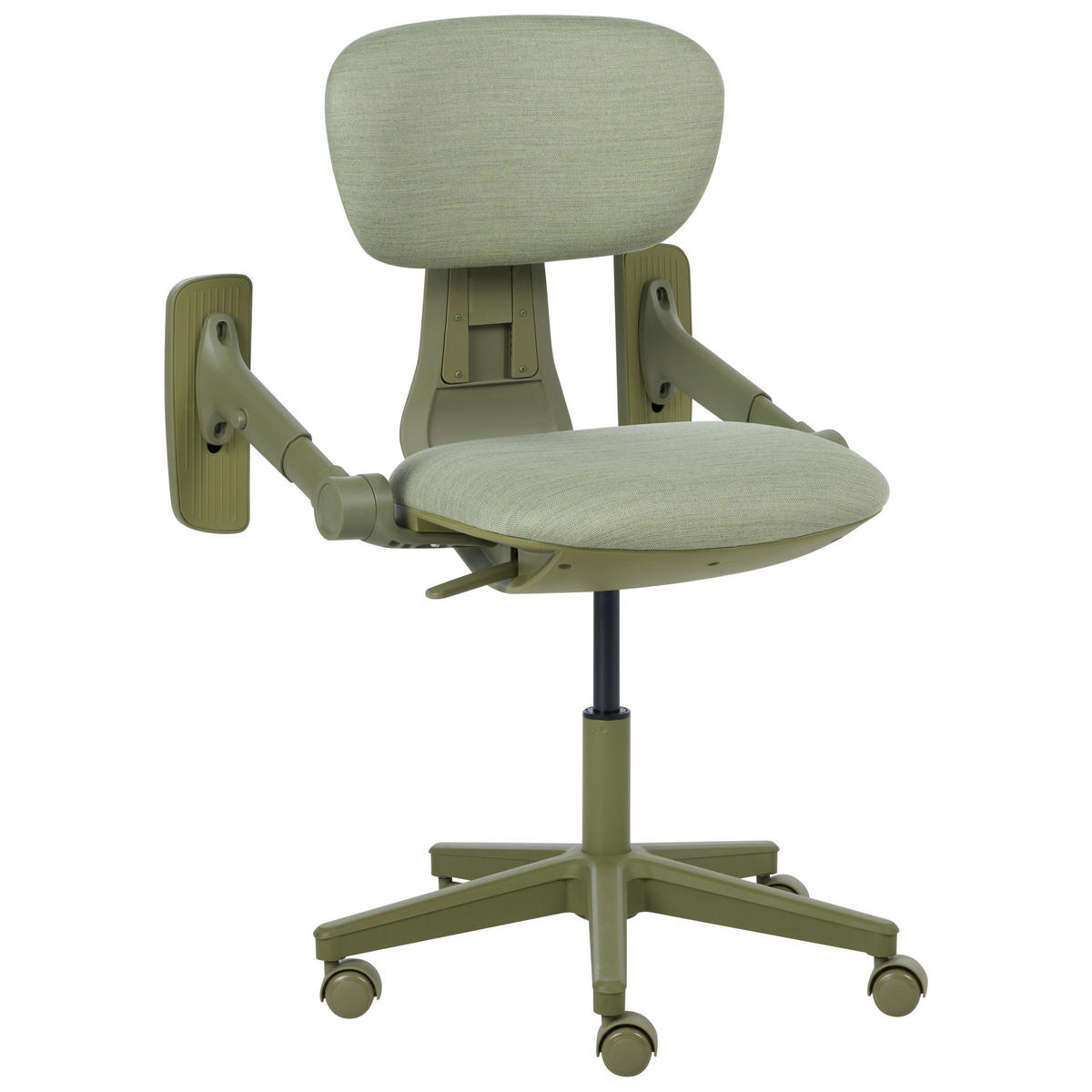 KANCELÁŘSKÁ ŽIDLE Látka Zelená Core - zelená barva, textil (68/88/68cm) - Beliani