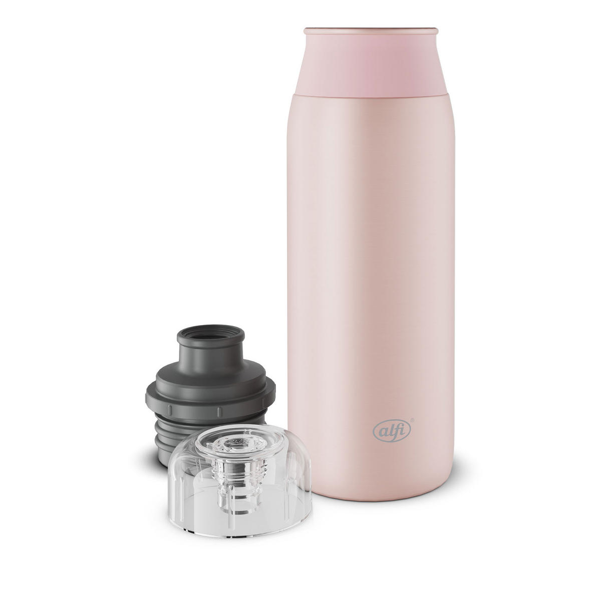 ELEMENT BOTTLE pastel rose mat 0.6 L - Rosa, Metall (0.6L) - Alfi