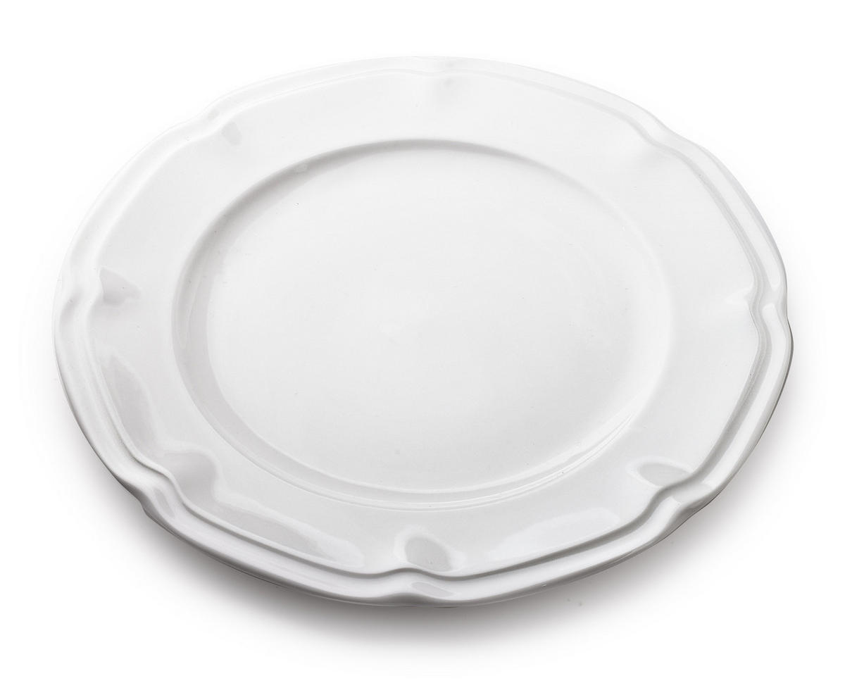 DINNERTELLER Hella Weiß 26/26/2 cm Keramik - Weiß, Keramik (26cm) - Mondex
