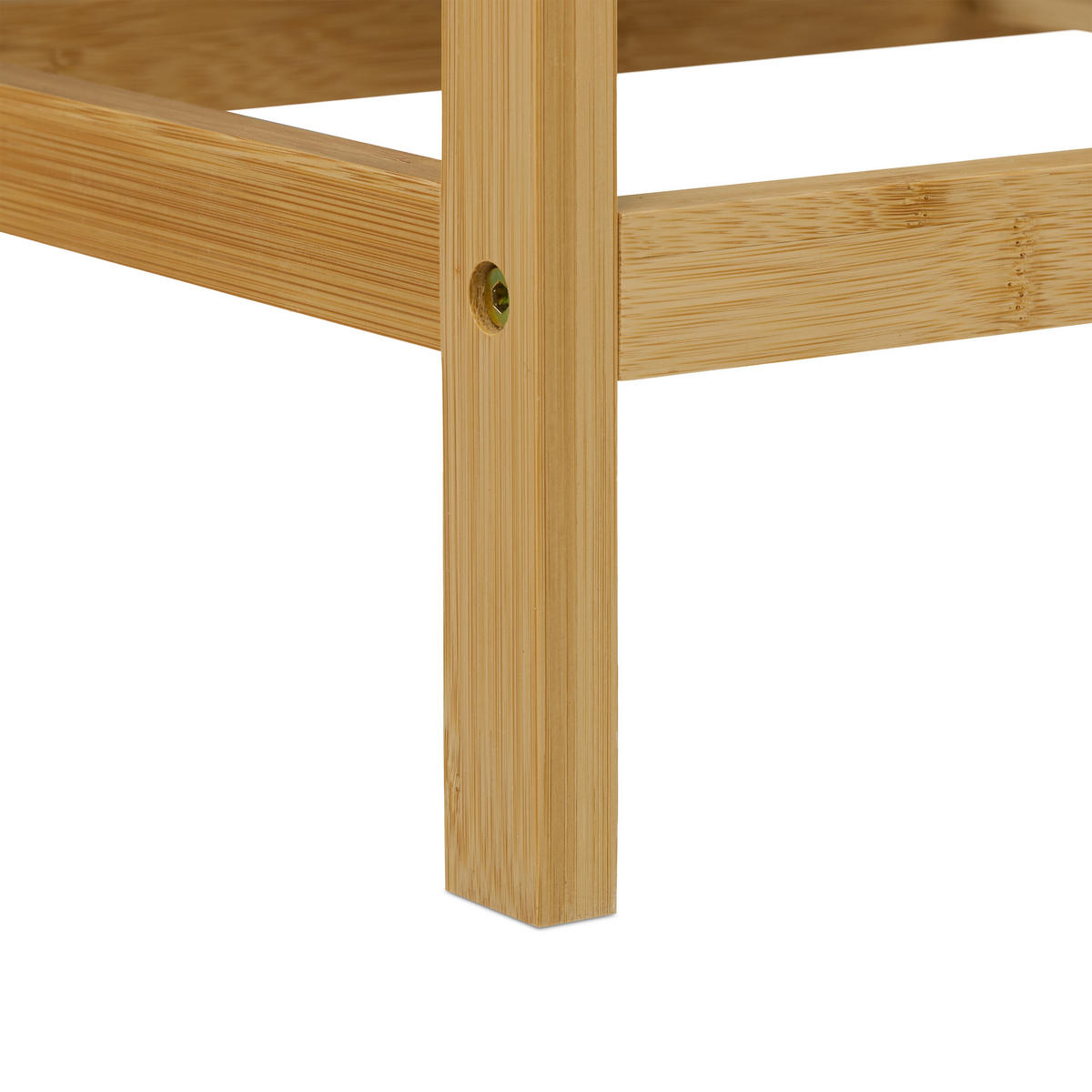WÄSCHEKORBREGAL - Multicolor, Holz/Textil (100/80/32cm) - Relaxdays