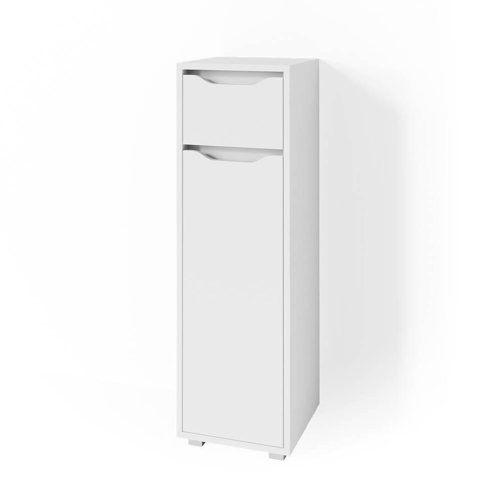 MIDISCHRANK Ruben Weiß 30 x 97.5 cm - Weiß, Holzwerkstoff (30/97.5/30cm) - Vicco