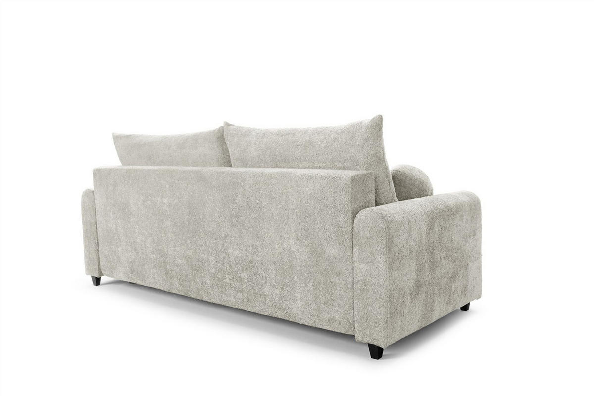 SCHLAFSOFA Giana - Weiß, Holzwerkstoff/Textil (230/100/100cm) - Fun Möbel