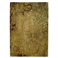 TEPPICH Flachgewebe GREEN CITY Grün 170 x 240 cm - Grün, Textil (170/240cm) - Novatrend