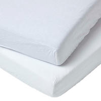 LEINEN-SPANNBETTLAKEN Kinderbett im 2er-Set, 70/140 cm - Weiß, Textil (70/140cm) - Homescapes