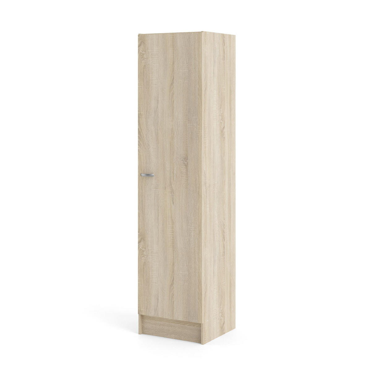 KLEIDERSCHRANK Eiche Dekor - Eiche Wotan, Holzwerkstoff (50/200/48cm) - ebuy24