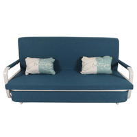SCHLAFSOFA Blau - Blau, Textil (190/71/185cm) - MCW
