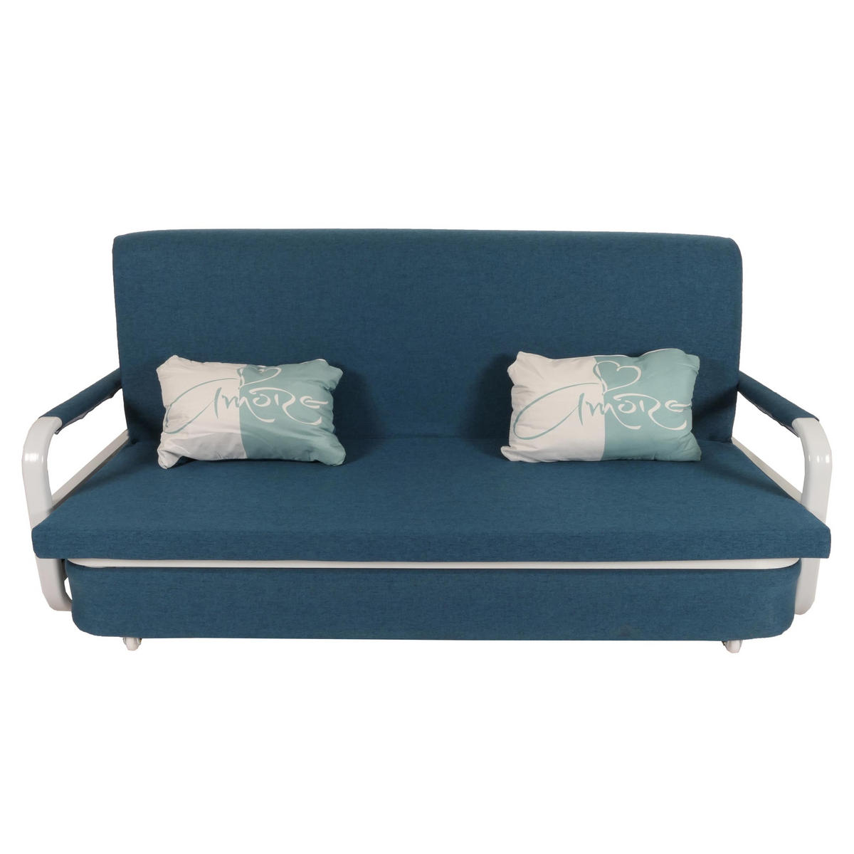 SCHLAFSOFA Blau - Blau, Textil (190/71/185cm) - MCW