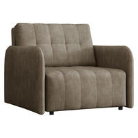 SCHLAFSOFA Viva Grand I - Schwarz/Naturfarben, Holz/Kunststoff (98/85/95cm) - MIRJAN24